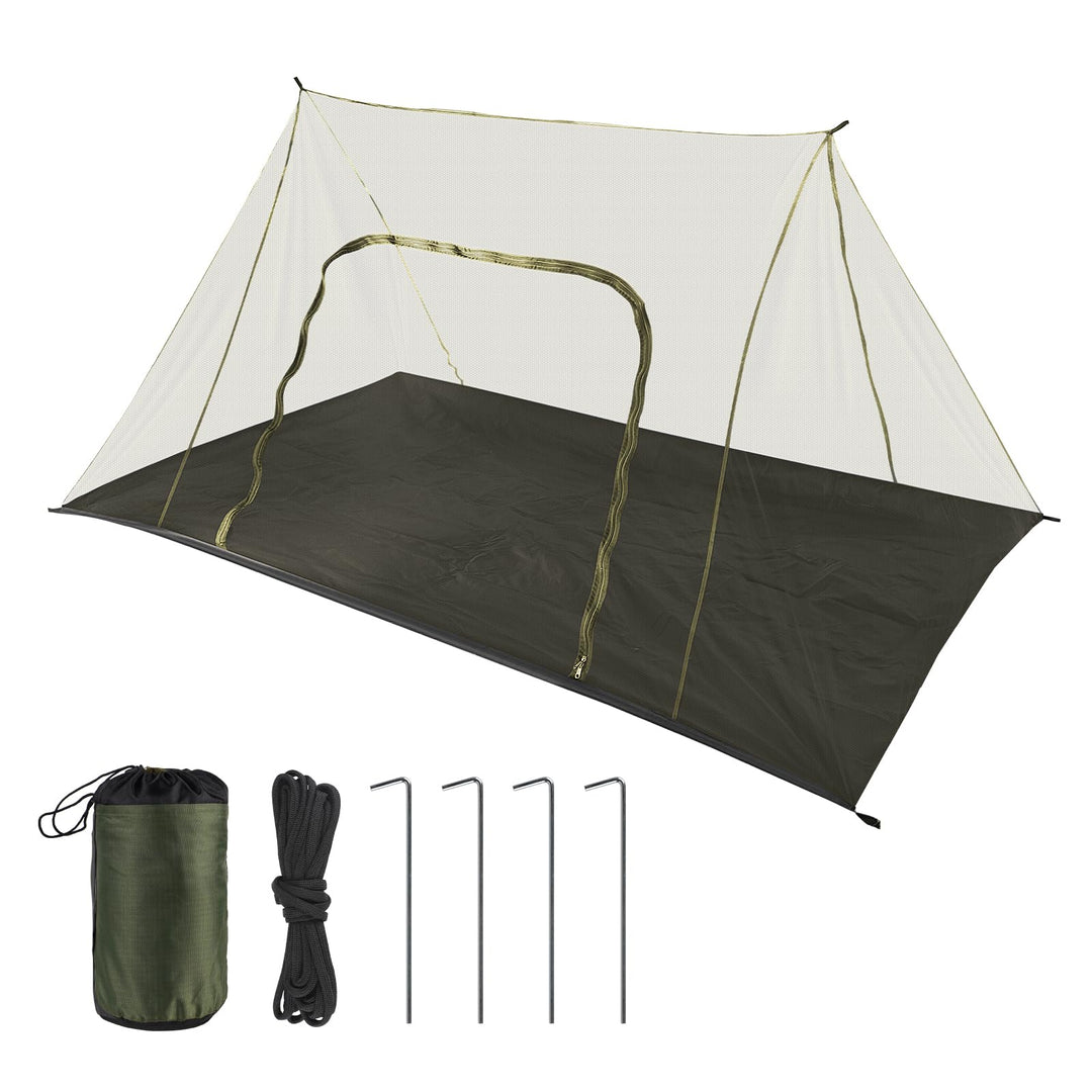 EFUTURETIME Gross Moskitonetz Camping, 240x140x110cm, Moskitonetz Outdoor, Leicht Moskitonetz Reise,