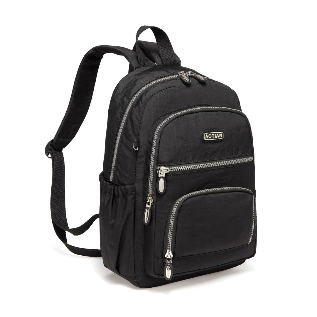 AOTIAN Frauen Rucksack Klassische Leichte Kleine Tagesrucksack Damen Nylon City Pack Jugendliche Läs