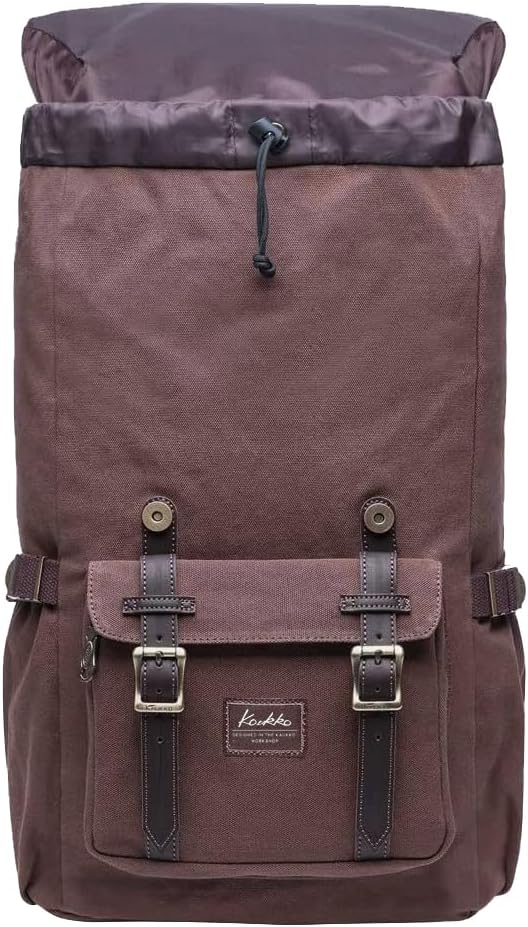 KAUKKO Unisex Ep5 Rucksack 45 x 27 x 17cm (HxBxT) Kaffee -1, 45 x 27 x 17cm (HxBxT) Kaffee -1