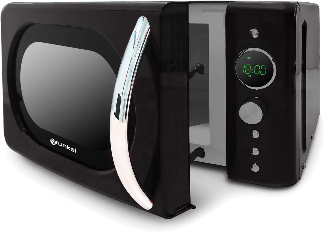 Grunkel MW-DG N Microwave Oven Stainless Steel Schwarz, Schwarz
