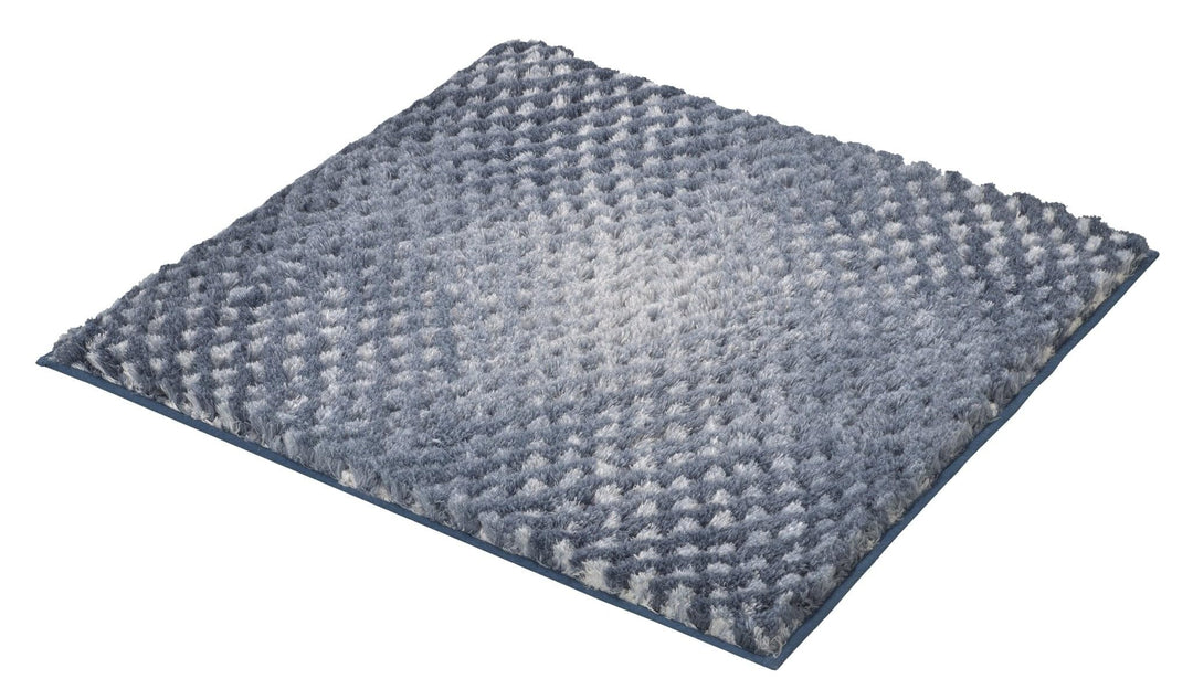 Kleine Wolke Badteppich Cory, Farbe: Navy, Material: 100% Polyester, Grösse: 60x 60 cm, 60x 60 cm