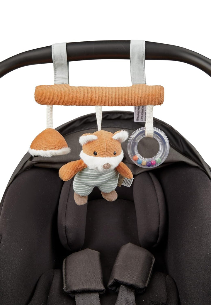 Sterntaler Spielzeug zum Aufhängen Fuchs Filou - Spielzeug für Babyschale mit Klettverschluss - weic