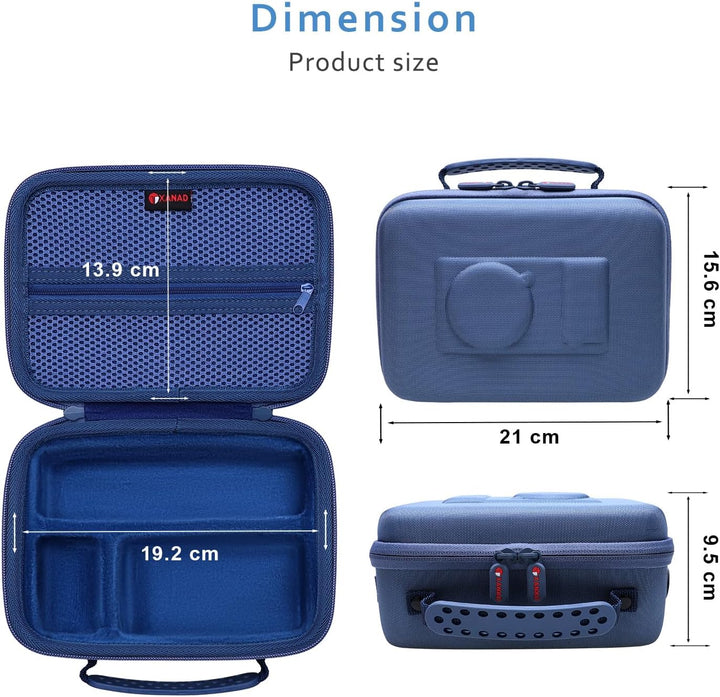 XANAD Tasche für Sony Alpha 6700 6400 6000 /Sony ZV-E10 / RX100 Kameratasche Kamera mit Bluetooth Ha