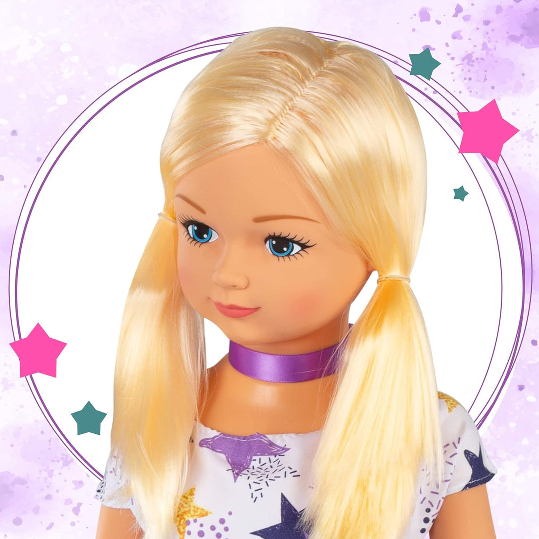 ColorBaby Puppe „Prinzessin“ Puppe 105 cm 105 cm, Puppe 105 cm