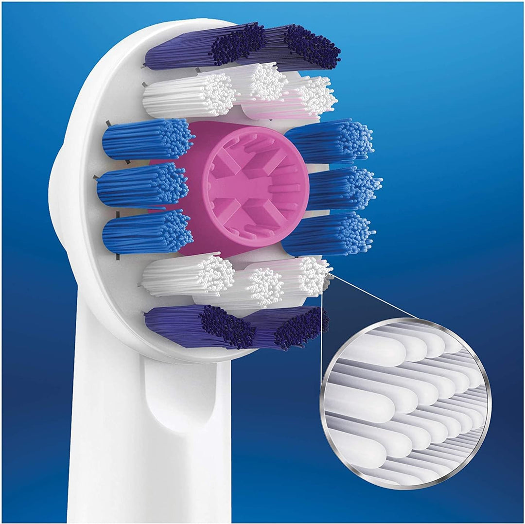 Braun Oral-B Aufsteckbürsten 3D White 4er Weiss 1 stück (4er Pack), Weiss 1 stück (4er Pack)