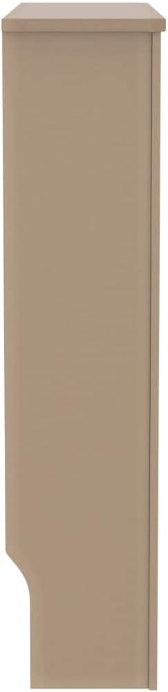 puraday Wohnzimmer Heizkörperabdeckung 78x19x81.5 cm MDF Heizkörperverkleidung Dekorative Wabenmuste