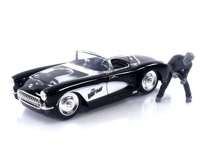Jada Toys-32195BK Miniaturauto, Schwarz