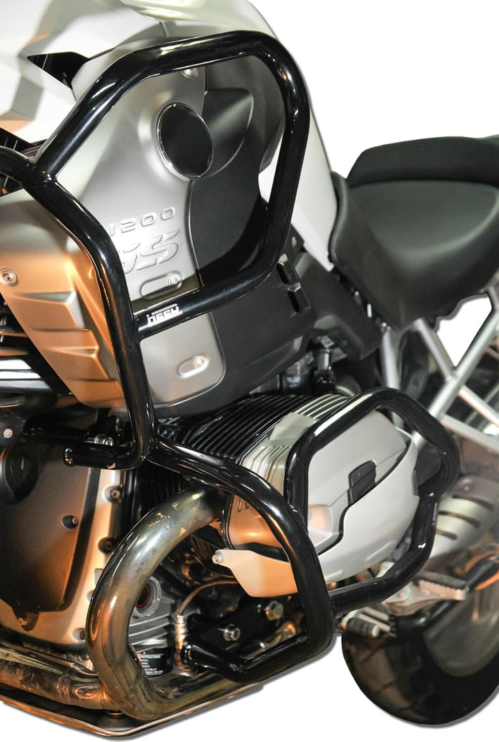Sturzbügel/Schutzbügel HEED R 1200 GS (2004-2012) - Full Bunker, Schwarz