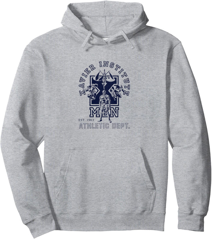 Marvel X-Men Xavier Institute Athletic Dept. Line Art Pullover Hoodie