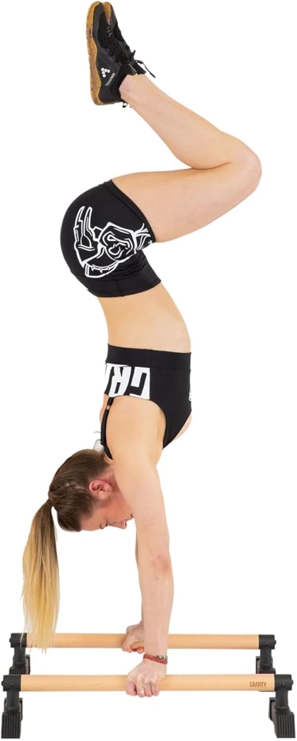 Gravity Fitness | Parallettes - mittelgross - neue 38-mm-Griffe - Calisthenics, Crossfit, Heim- und