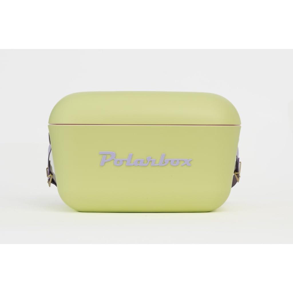 Kreher® Kühlbox Passive Kühlbox Kühltaschen Polar in Retro Vintage Design aus Kunststoff mit polysty
