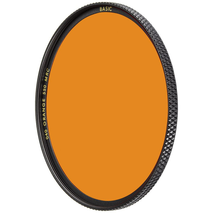 B+W Orangefilter 040 MRC Basic 52mm (16x vergütet, Professional) 1102657 Black