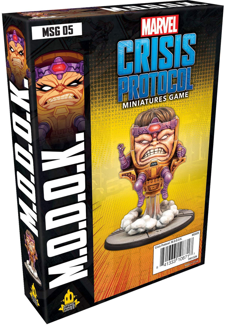 Atomic Mass Games, Marvel Crisis Protocol: Character Pack: M.O.D.O.K, Miniatures Game, Ages 10+, 2+