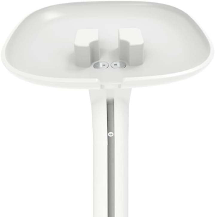 2 x Ständer für SONOS ONE/SL und Play 1 Lautsprecher Boxen Halter Lautsprecherständer Play:1 Weiss w