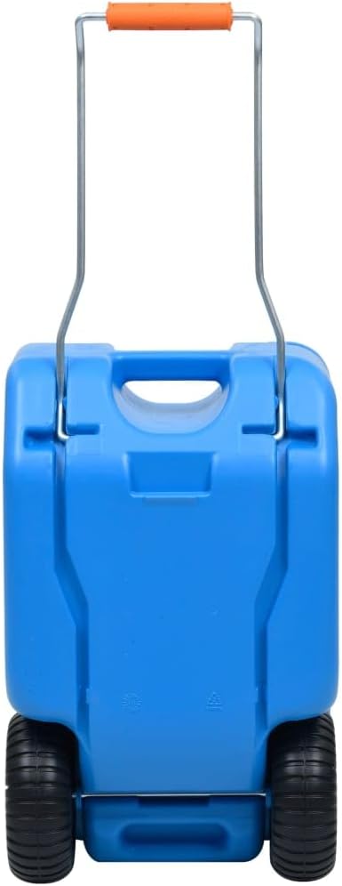 vidaXL Camping Wassertank mit Rollen Wohnwagen Wohnmobil Roll Tank Abwasser Behälter Frischwasser Wa