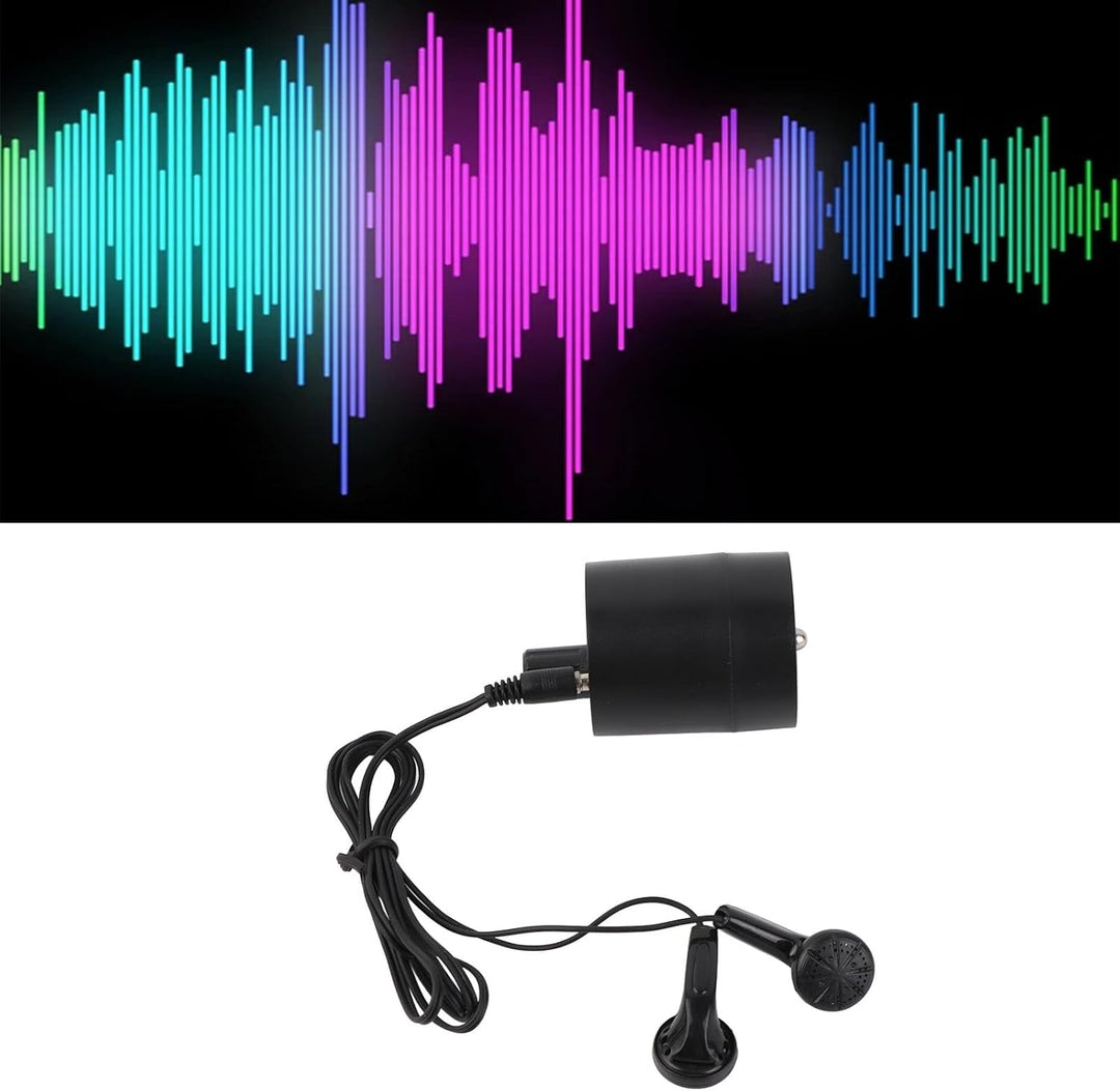 TOPINCN Durchwandmikrofon, Multifunktionaler Sprachdetektor Zur Erkennung von Fussbodenheizungen, Ab