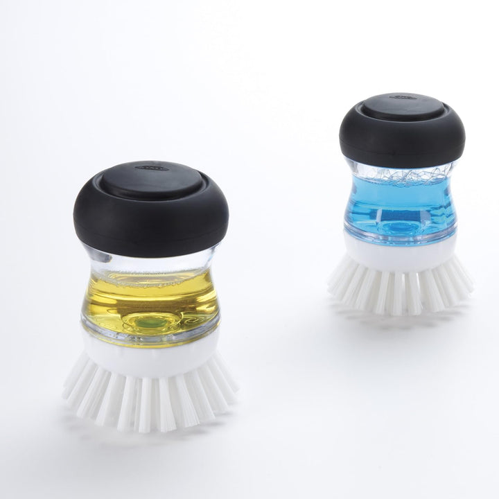 OXO Good Grips Reinigungsbürste/Handspülbürste mit Spülmittelspender – Ersatzbürstenkopf Nachfüllung