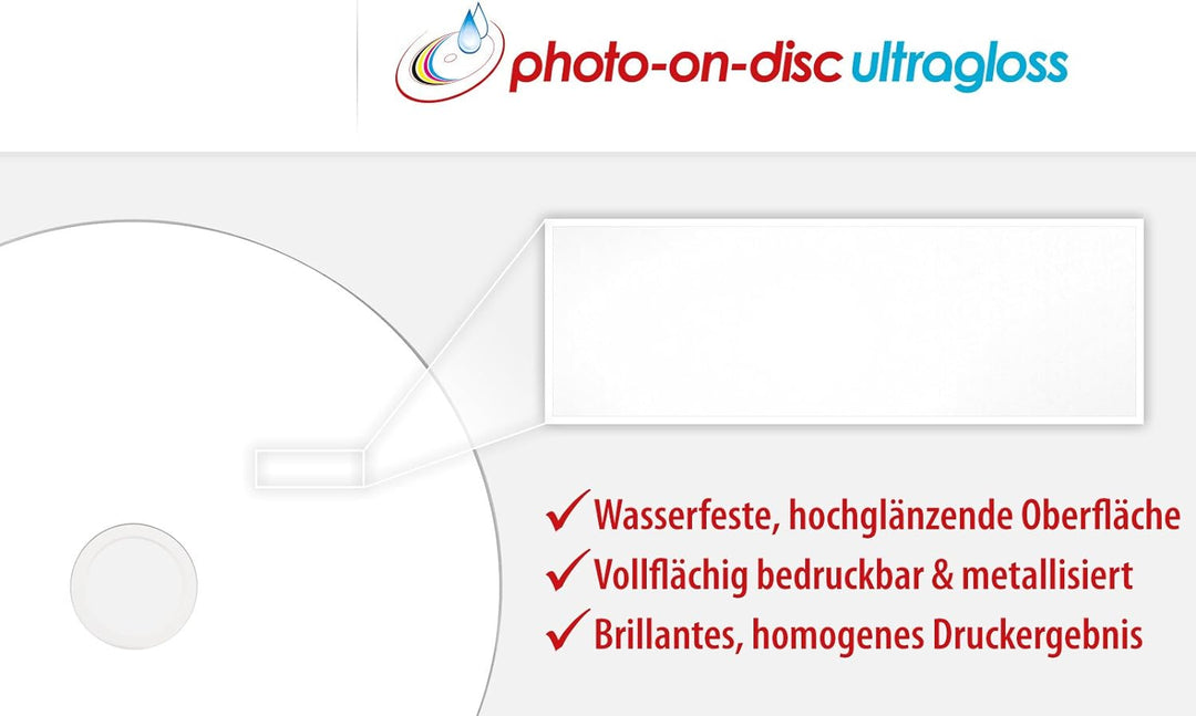 beschuitdoos stora - wit ,Weiss ,12 x 24 x cm Bedruckbar 50er Spindel (Ultragloss), Bedruckbar 50er