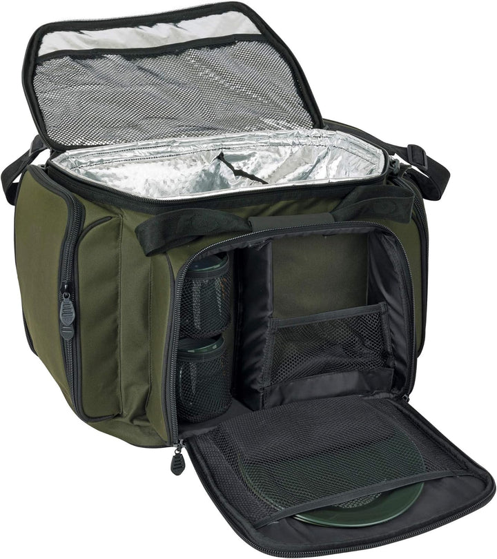 Fox R-Series Cooler Food Bag 2 Man - Kühltasche + Campingsgeschirr zum Angeln, Essenstasche zum Karp
