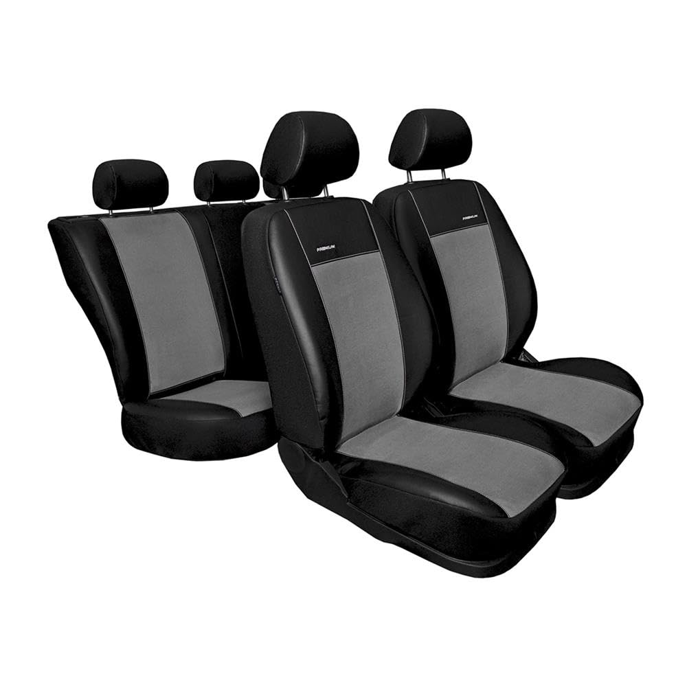 Mossa Massgeschneiderte Sitzbezüge kompatibel mit Opel Corsa D 2006-2011 PRG | Hatchback - 5-türig G
