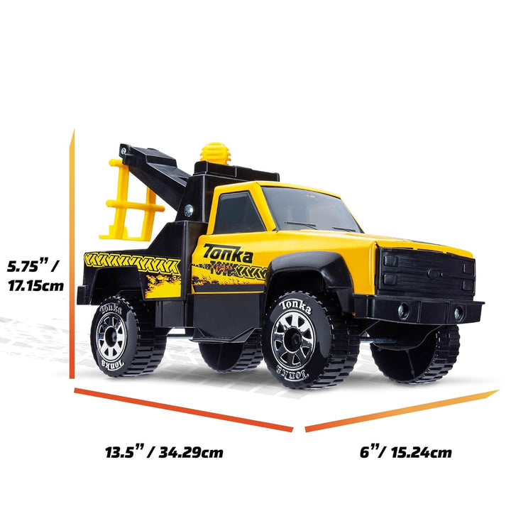 Tonka 06036 Steel Classics Tow Truck, Construction Truck Toy for Children, Kids Construction Toys fo