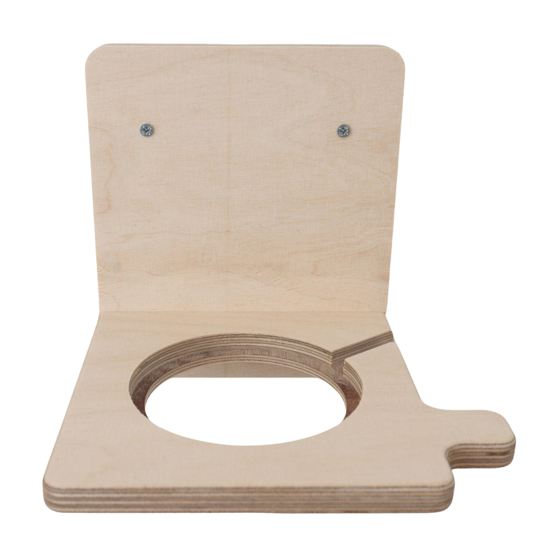 Wandhalterung für Toniebox aus Holz - Halter als Aufbewahrung für Musikbox, Made in Germany, 60 x 23