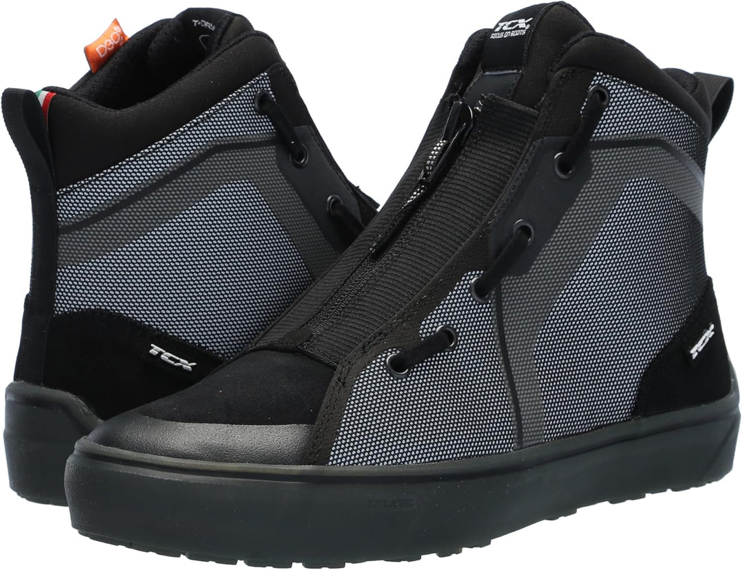 TCX Herren Ikasu WpWasserdichte Motorradschuhe Einheitsgrösse Black Reflex, Einheitsgrösse Black Ref