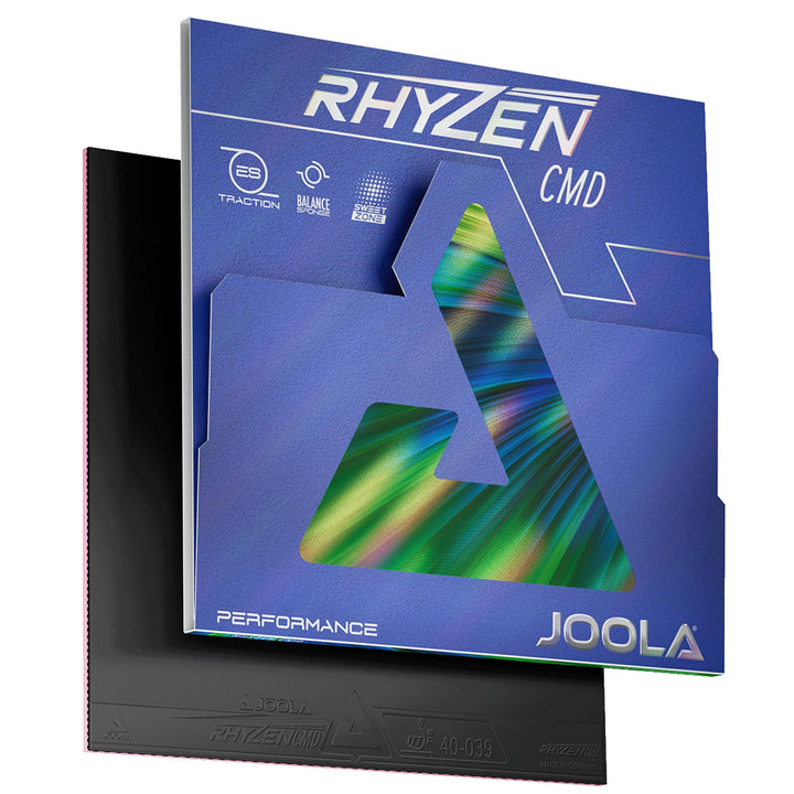 JOOLA Belag Rhyzen CMD Schwarz 2,3 mm, Schwarz 2,3 mm