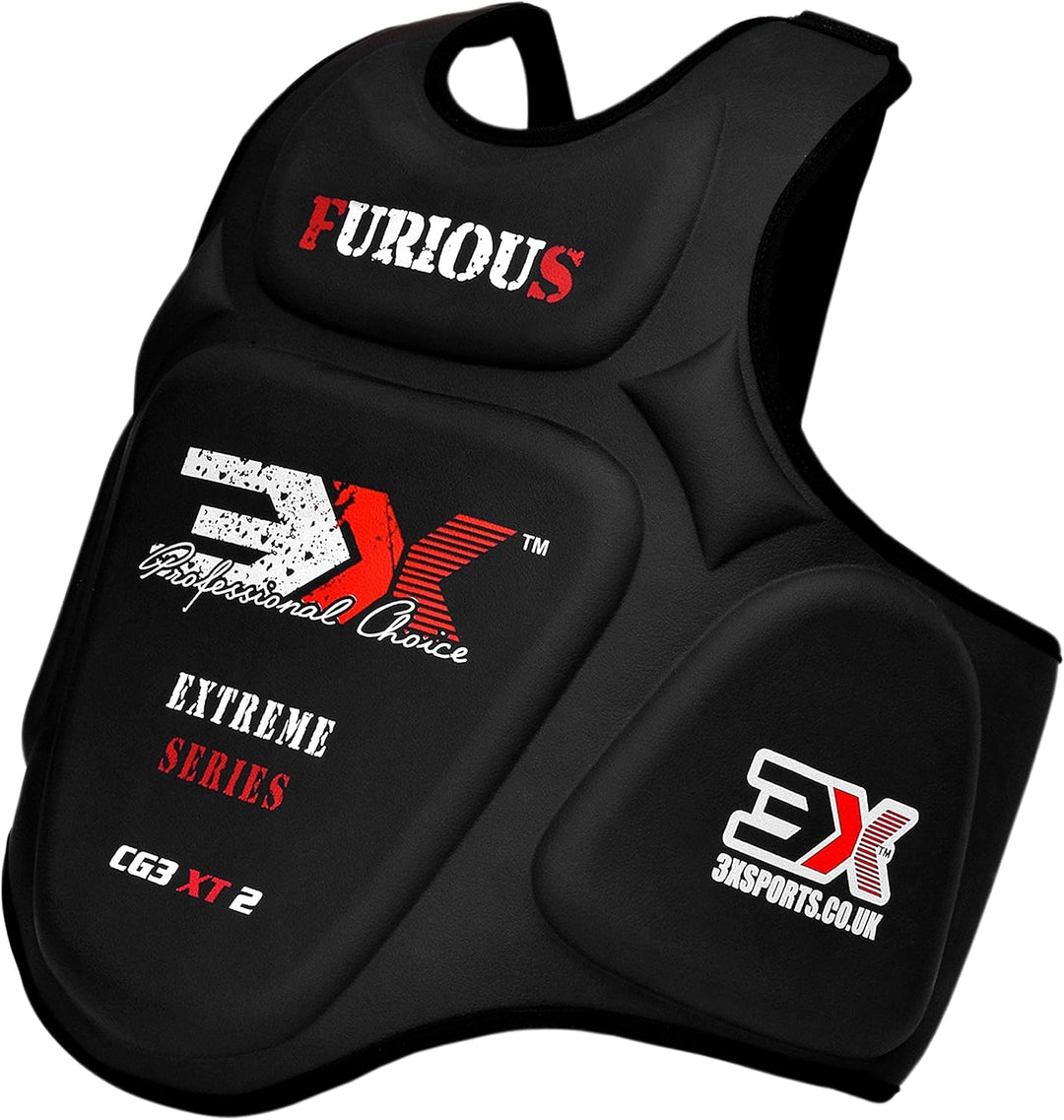 3X Professional Choice körperschutz Kampfsport Box-Brustschutz, Rippenschild, Rüstung, Taekwondo-Kör