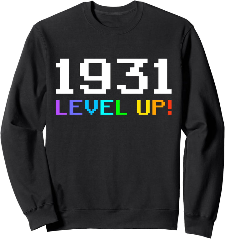 93. Geburtstag Mann Frau 93 Jahre 1931 Deko Lustig Geschenk Sweatshirt
