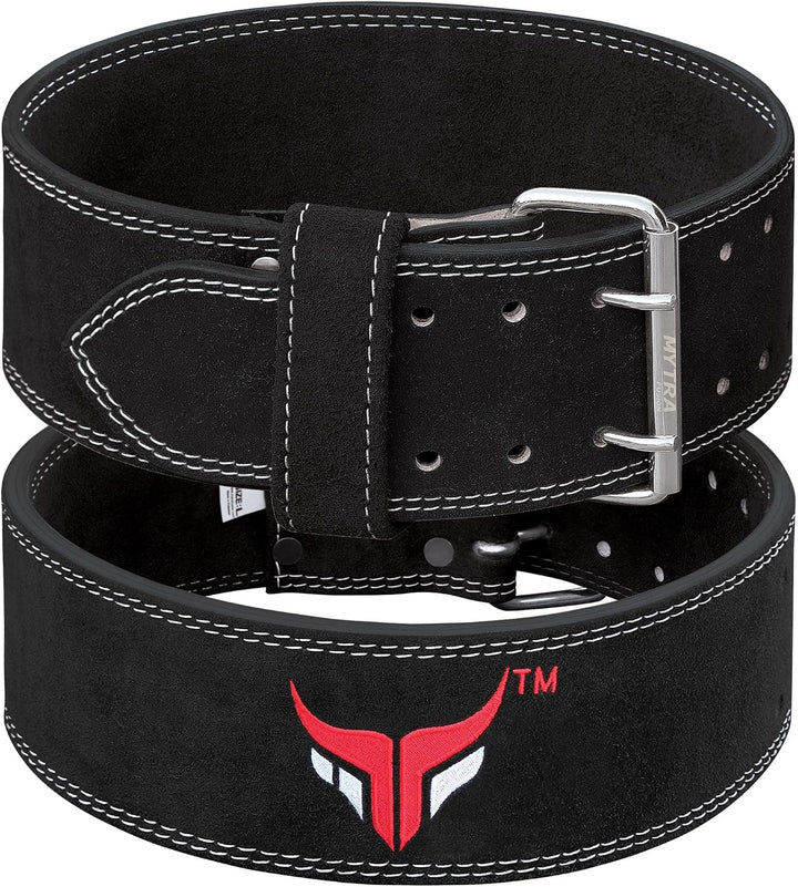 Mytra Fusion power weight lifting belt L4 weight training leather belt power belts for squats workou