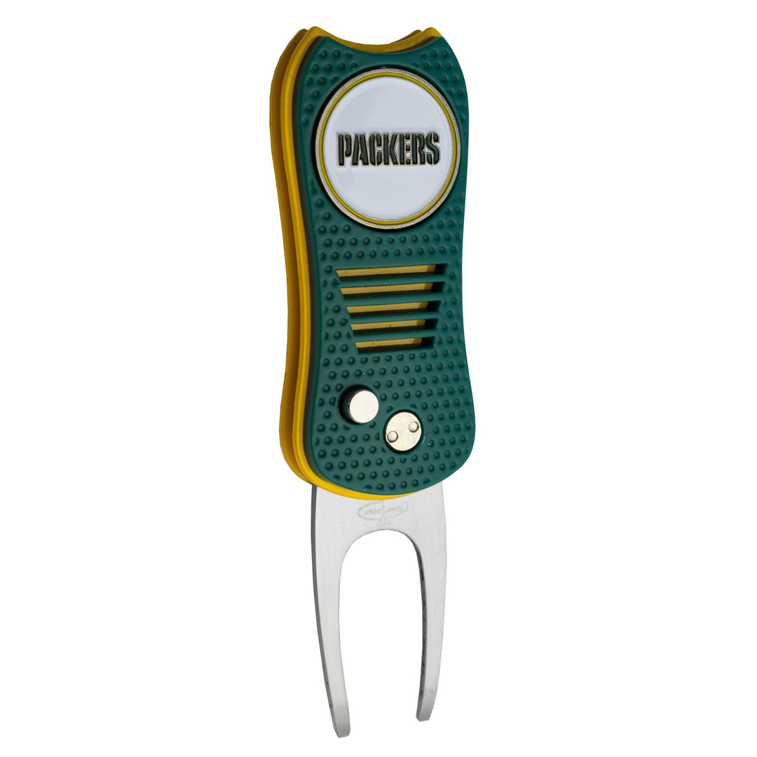 Team Golf NFL Adult-Unisex Switchfix Divot Tool Green Bay Packers Einheitsgrösse Verschiedene Teamfa
