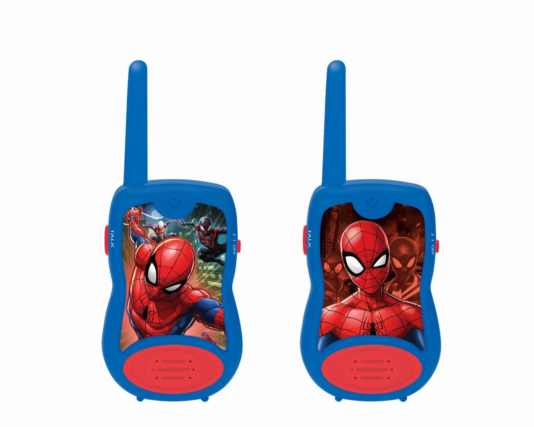 Lexibook, Spider-Man, Talkie-Walkies 200m, Kommunikationsspiel für Kinder, 2 Kommunikationskanäle, G