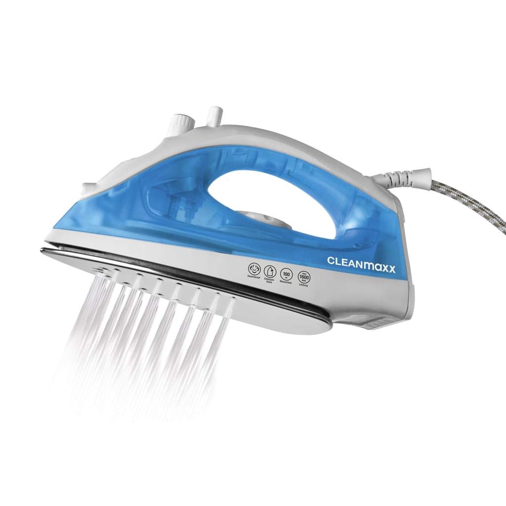Dampfbügeleisen 1600 Watt (blau)