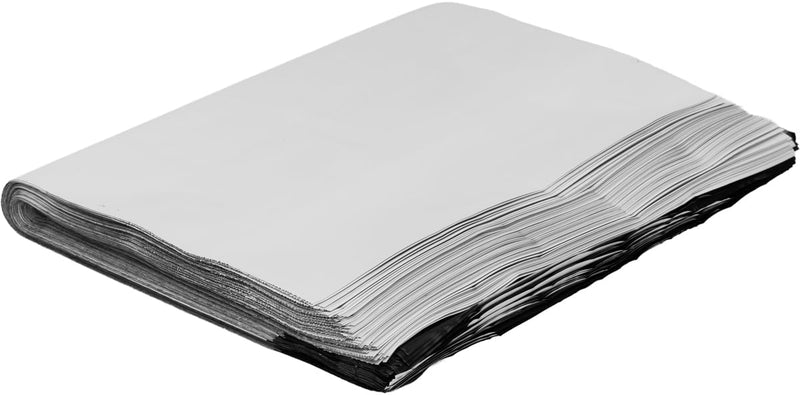 200 Versandtüten Coex Versandbeutel für Kleidung Versandtaschen 400 x 500 mm [60my] Weiss/Schwarz, 2