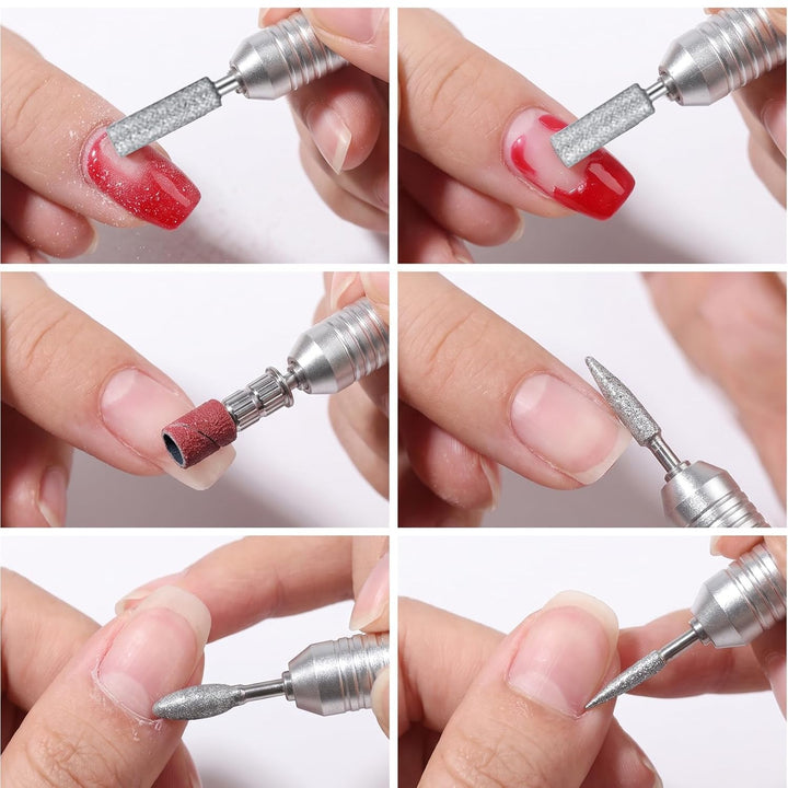 Elektrisch Nagelfräser Professionelle, 45000 U/Min Nagelfräser für Gelnägel, Elektrische Nagelfeile
