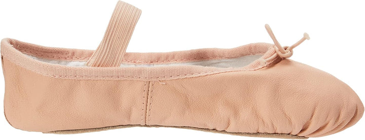 Bloch Dance Girl's Dansoft Full Sole Leather Ballet Slipper/Shoe, Pink, 7.5 X-Wide Toddler