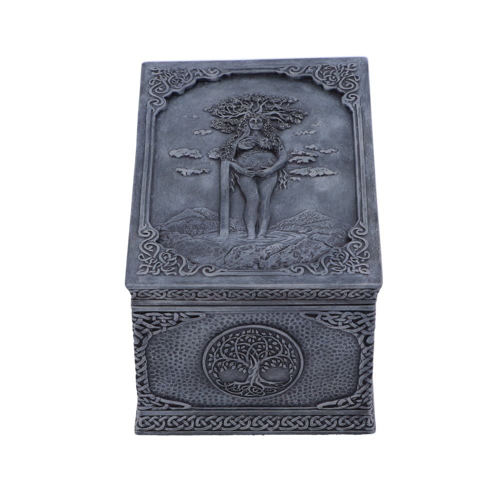 Nemesis Now Mother Earth Box, Grau, 15,5 cm, 15.5cm