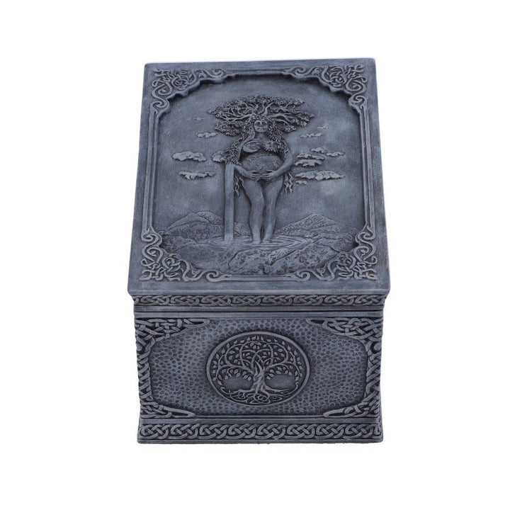 Nemesis Now Mother Earth Box, Grau, 15,5 cm, 15.5cm