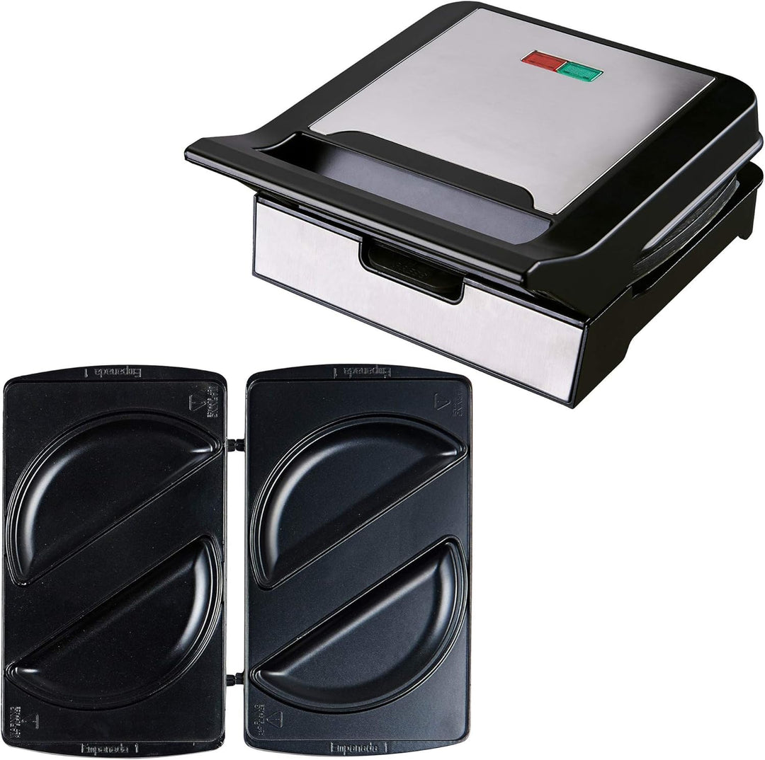 Syntrox Germany Empanada Maker MM-1400W mit herausnehmbaren Backplatten