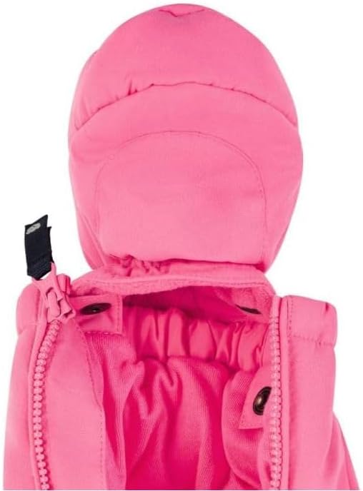 Steiff Unisex Baby Schneeanzug mit Fuss Schneeanzug (1er Pack) 62 HOT PINK, 62 HOT PINK