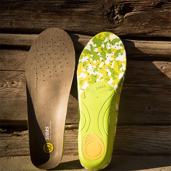 Sidas 3D Einlegesohlen für Wanderungen & Outdoor-Aktivitäten 39-41 Grün, 39-41 Grün