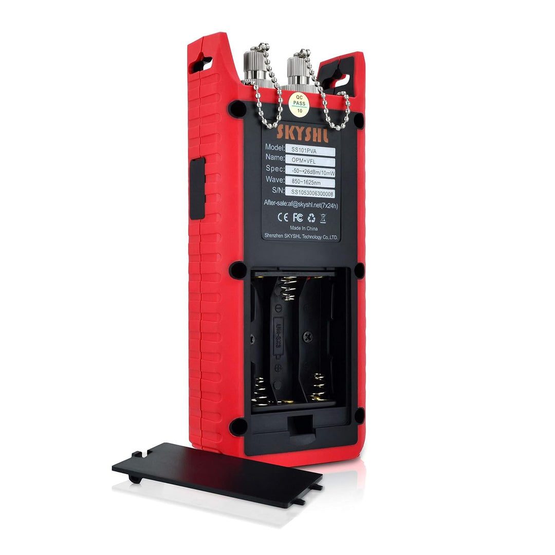 800nm~1700nm Optisches Leistungsmessgerät(Eingebaute VFL) -70~+8dBm FTTH Optical Fiber Power Meter m