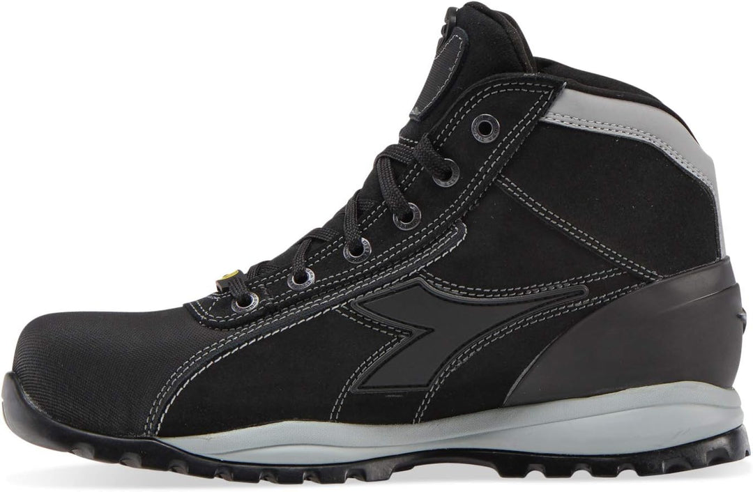 Diadora Glove Net Herren Glove NET MID PRO S3 HRO SRA ESD 35 EU Schwarz, 35 EU Schwarz