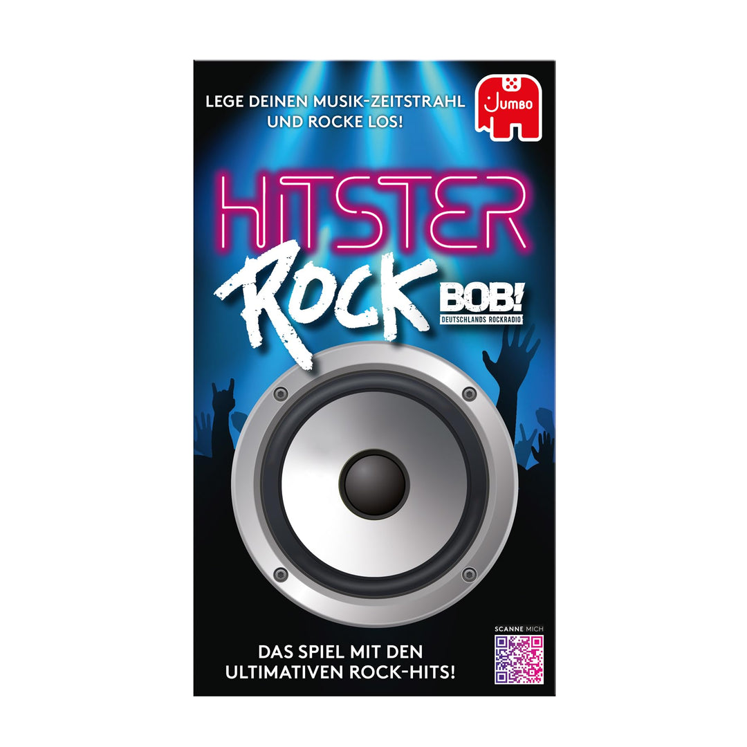 Hitster Rock, EIN Party- und Kartenspiel für Erwachsene und Familien - 2 bis 10 Spieler ab 16 Jahren