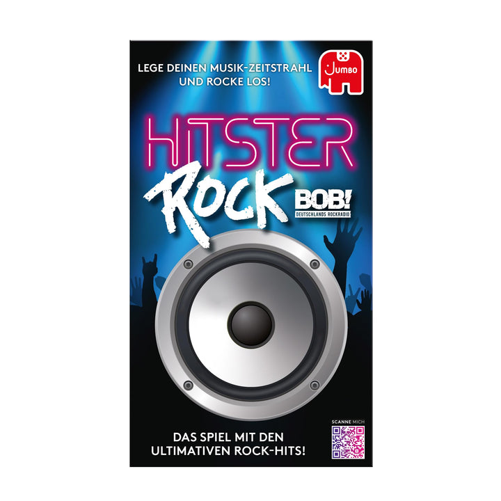 Hitster Rock, EIN Party- und Kartenspiel für Erwachsene und Familien - 2 bis 10 Spieler ab 16 Jahren