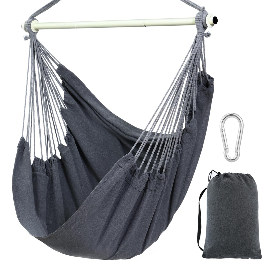 Ohuhu Hängesessel Outdoor XL, Hängesessels ohne Gestell bis 150 kg - Outdoor Sessel für Erwachsene &