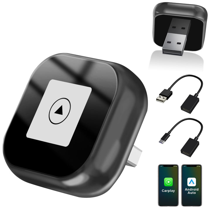 Wireless und CarPlay Adapter, Schnelles Konvertieren von Wired CarPlay, Plug and Play, Auto-Verbindu