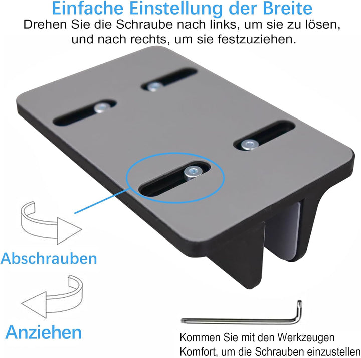 Vertikaler Laptop Ständer, Aluminium Verstellbarer Notebook Ständer Platzsparender Halterung für Mac
