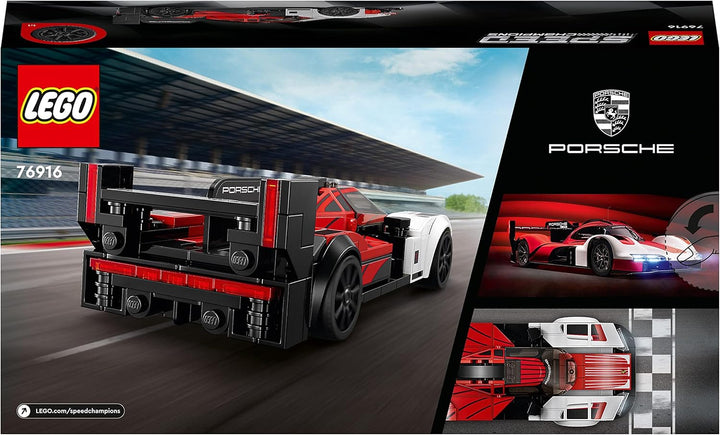 LEGO Speed Champions Porsche 963, Modellauto-Bausatz, Rennfahrzeug Spielzeug für Kinder, Sammelset m